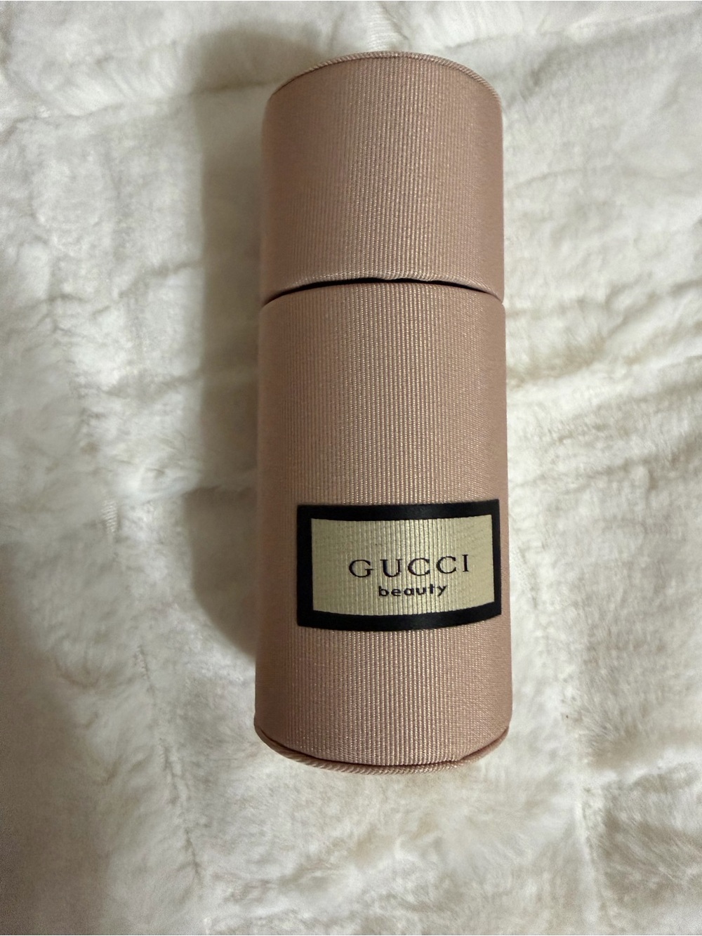 Gucci Pink-Beige Travel Makeup Brush Set with Case - Picture 2 of 5